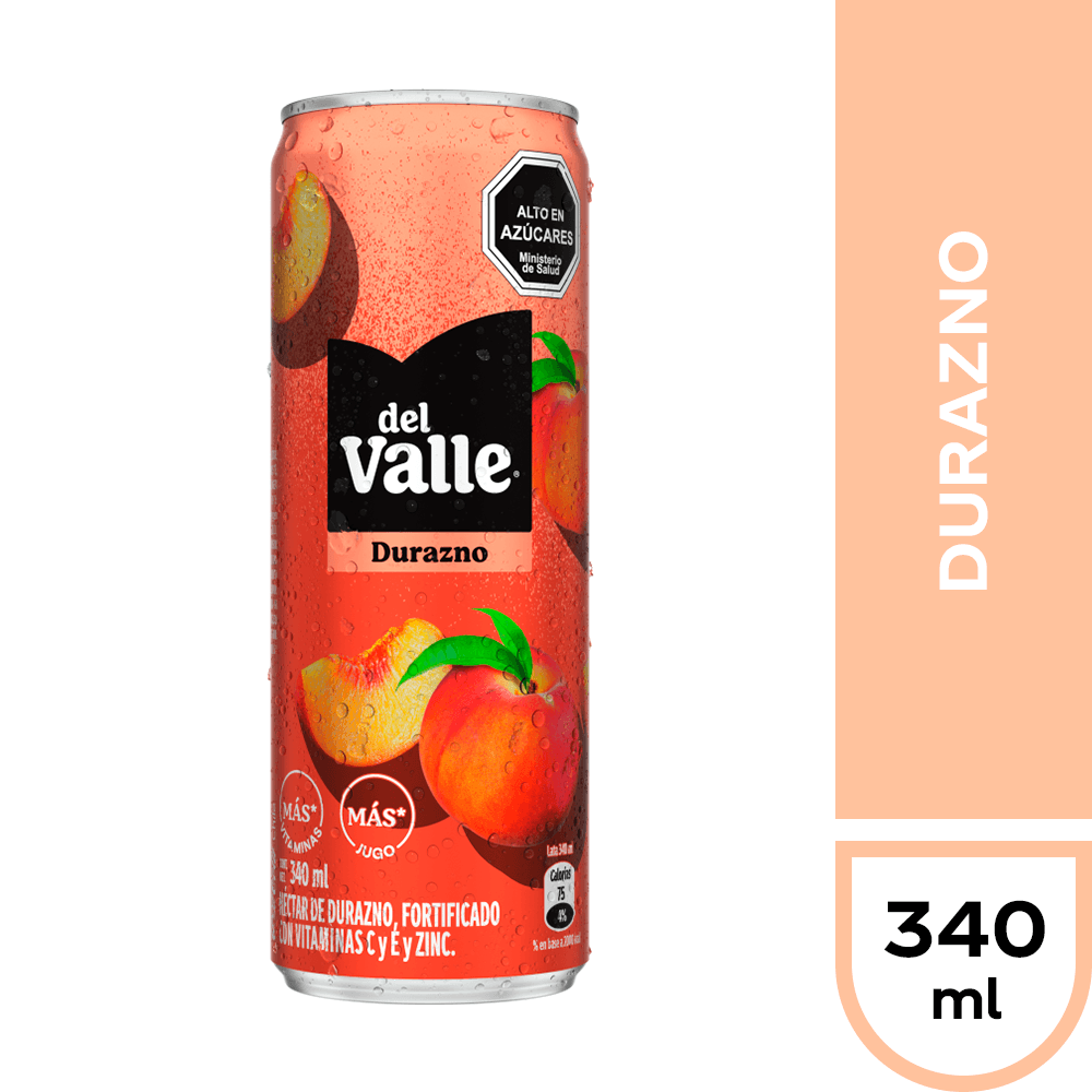 Néctar del Valle Durazno 340 ml.